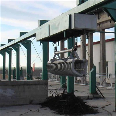 Grapple Bucket Cleaning Machine